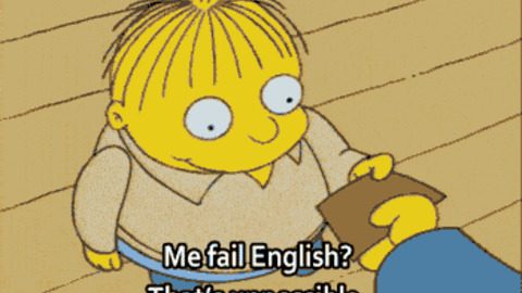 ralph simpsons me fail english