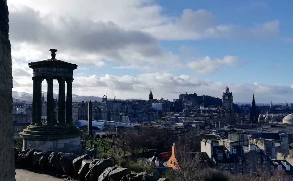 edinburgh calton hill, scotland