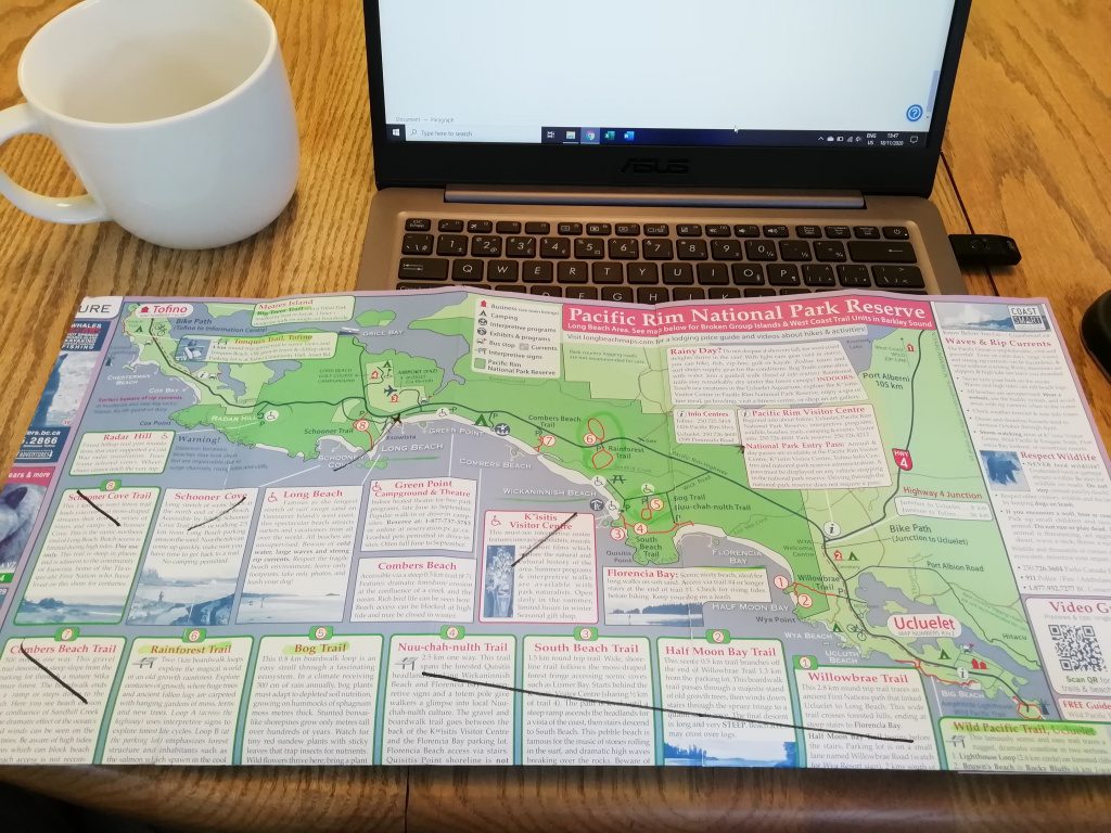 covid remote screen map laptop