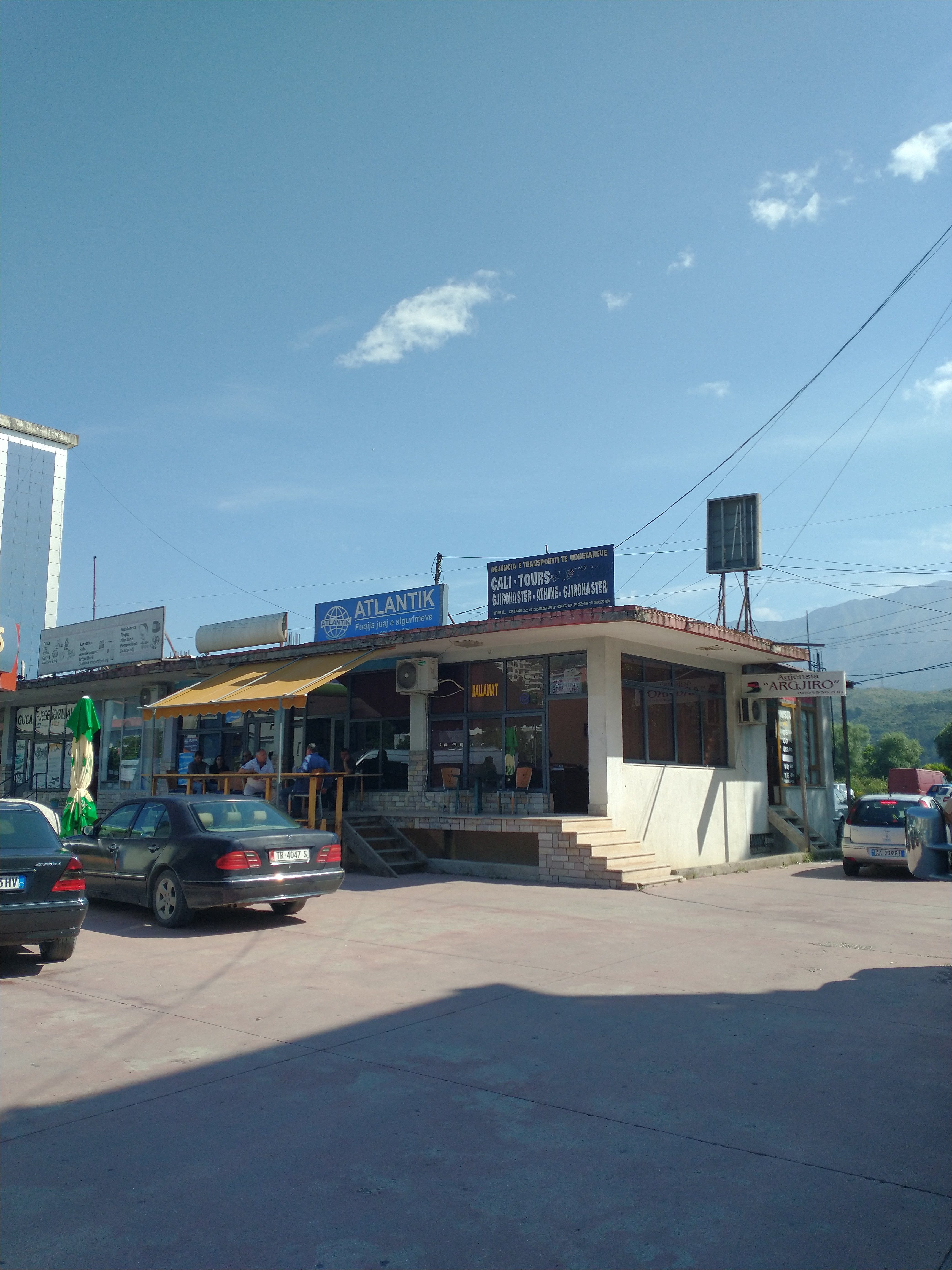 Gjirokaster, Albania bus station