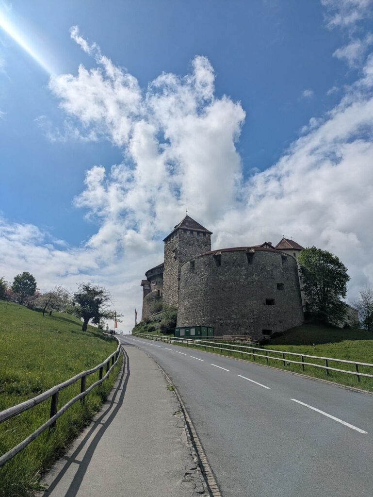vaduz view liechtenstein